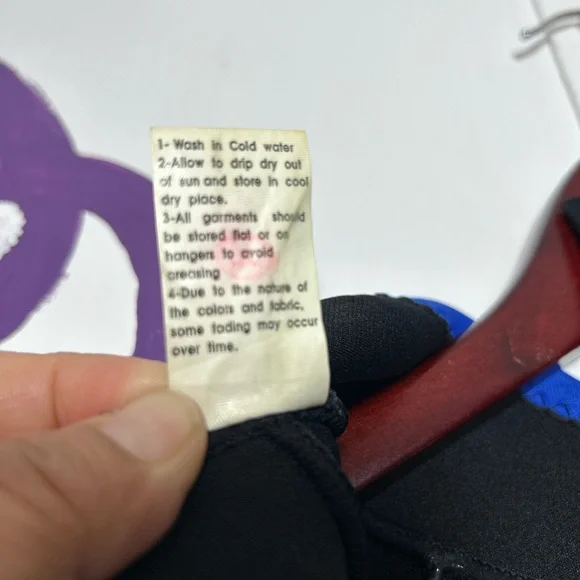 Turbulence Stearns Women’s Wetsuit- Black and Blue size L Preowned - Picture 10 of 11